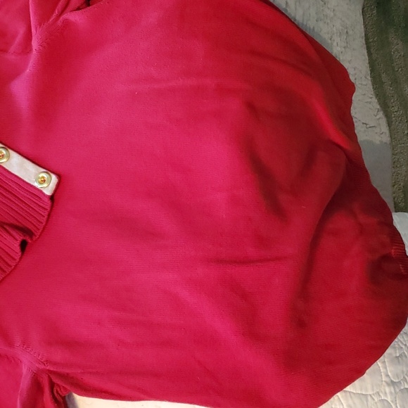 Red and khaki sweater size L - Picture 5 of 5